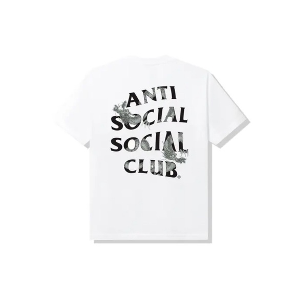 ASSC | Anti Social Social Club Tatz White T-Shirt Japan Exlusive | NWT (L) - Picture 5 of 7